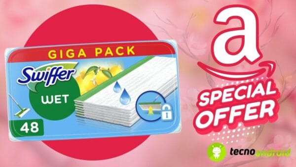 Amazon OFFERTA FOLLE: Pacco da 48 Swiffer Wet al 35% di SCONTO
