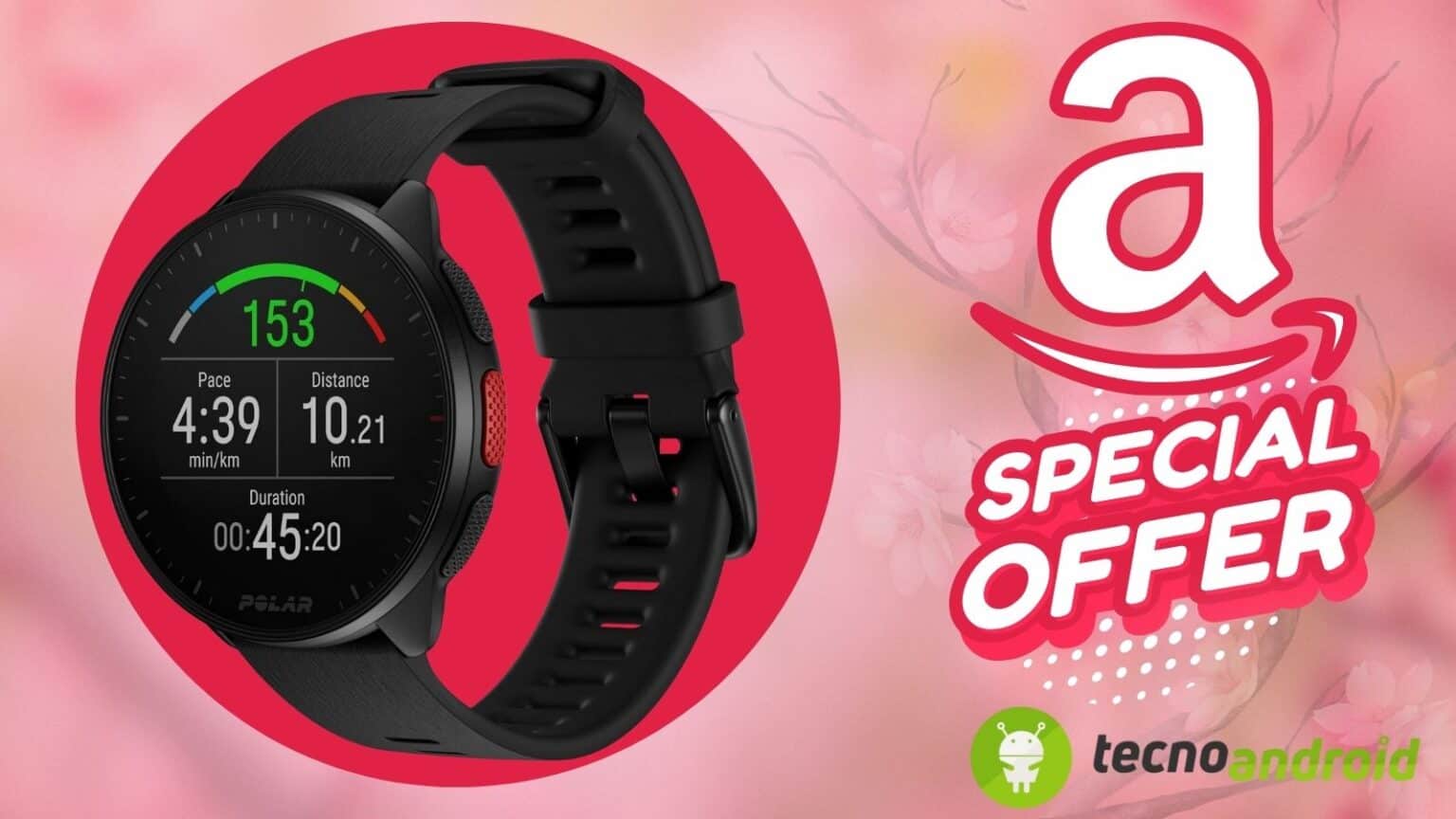 Amazon IMPAZZITO: Running Watch con GPS ad un costo MAI VISTO