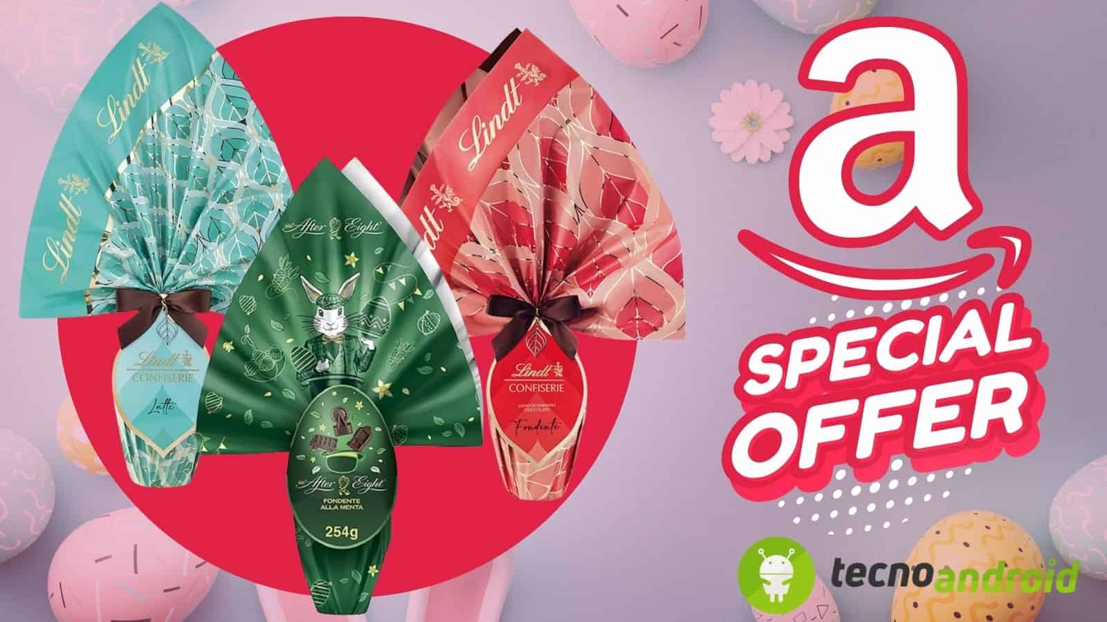 Amazon OFFERTE Pasqua: Uova di cioccolato grandi marche SCONTATE