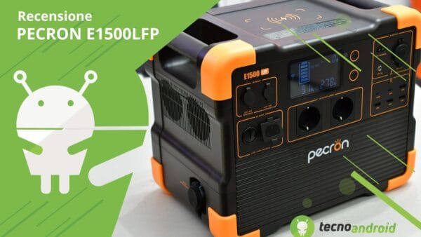 Pecron E1500LFP: power station da 1536Wh e 2200W di potenza - Recensione