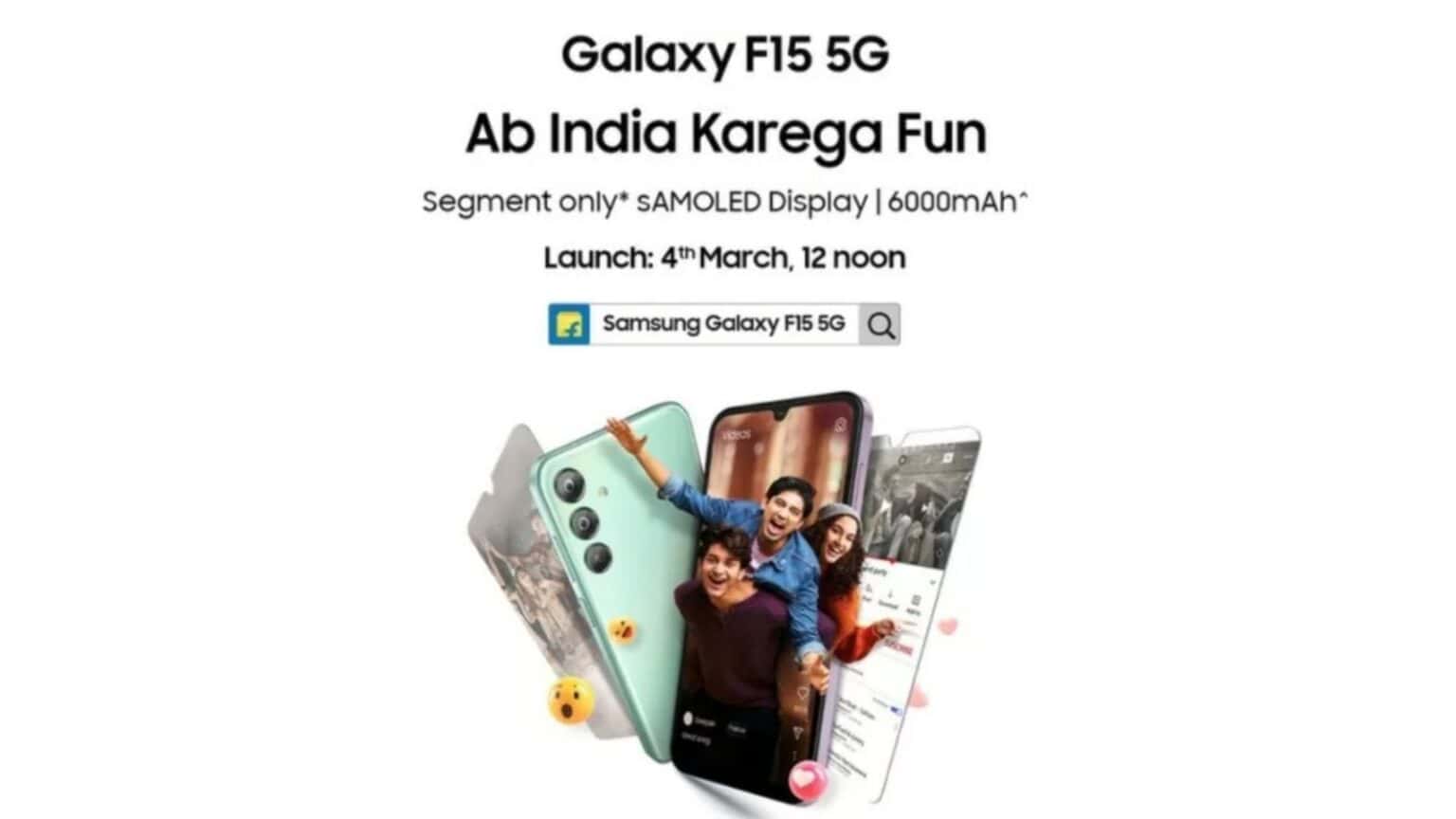 Samsung Galaxy F15 specs