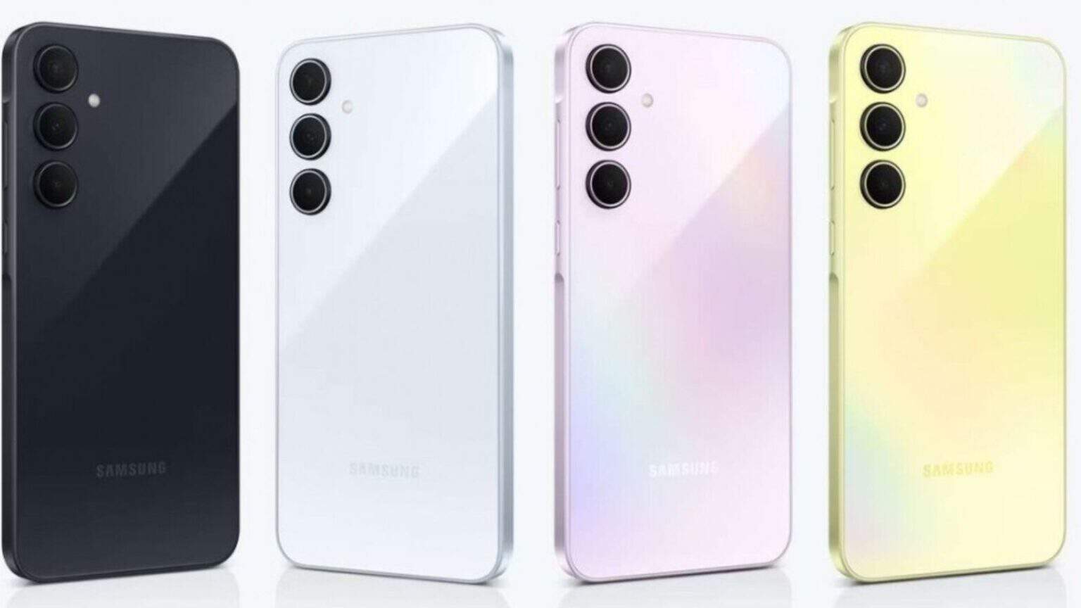 Samsung Galaxy a35 a55 ufficiali