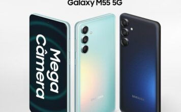 Samsung galaxy m55 ufficiale