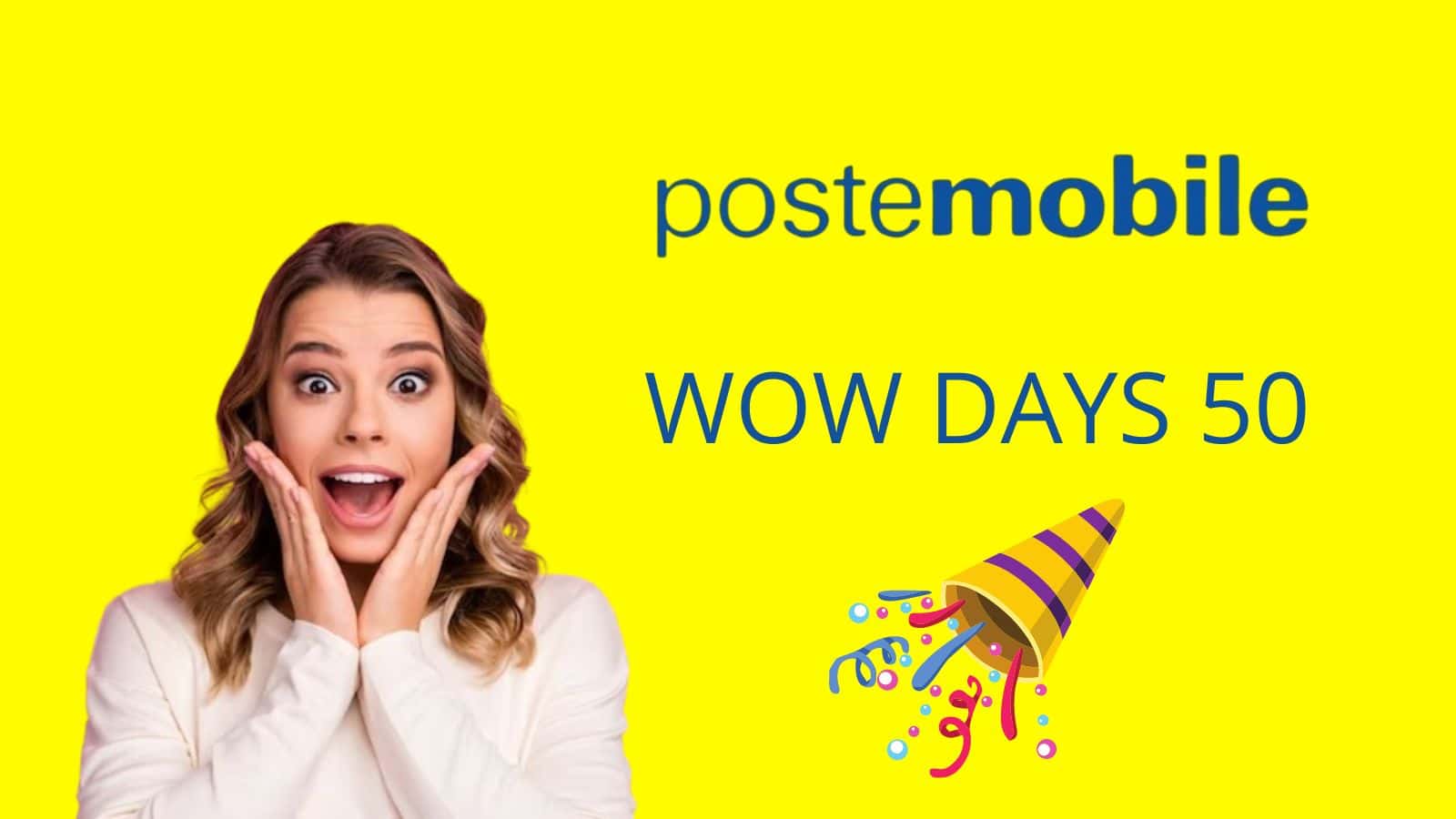 PosteMobile annuncia la proroga di Wow Days