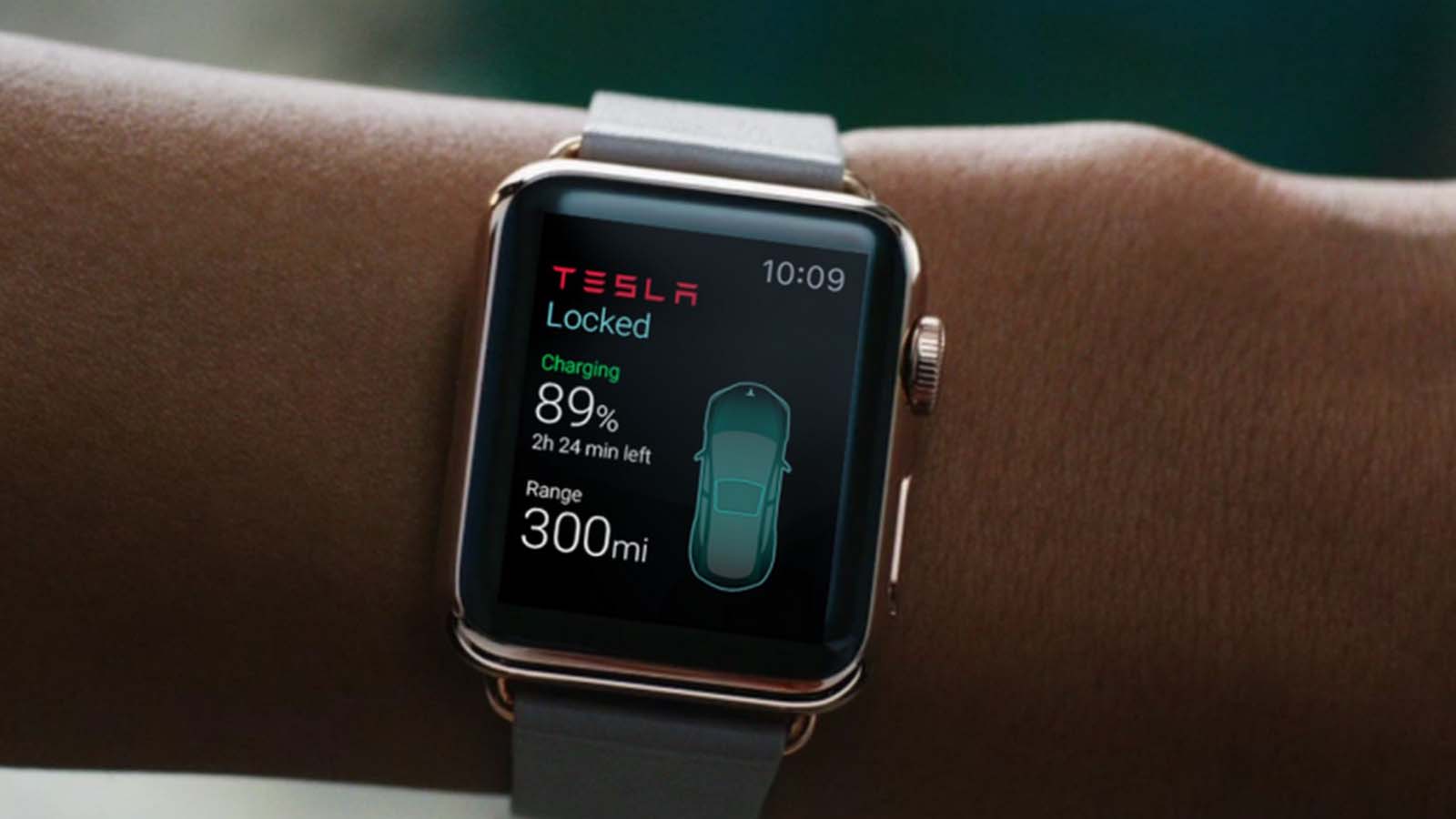 Elon Musk annuncia la possibilità di implementare la funzione di apertura dell'auto Tesla direttamente dall'Apple Watch