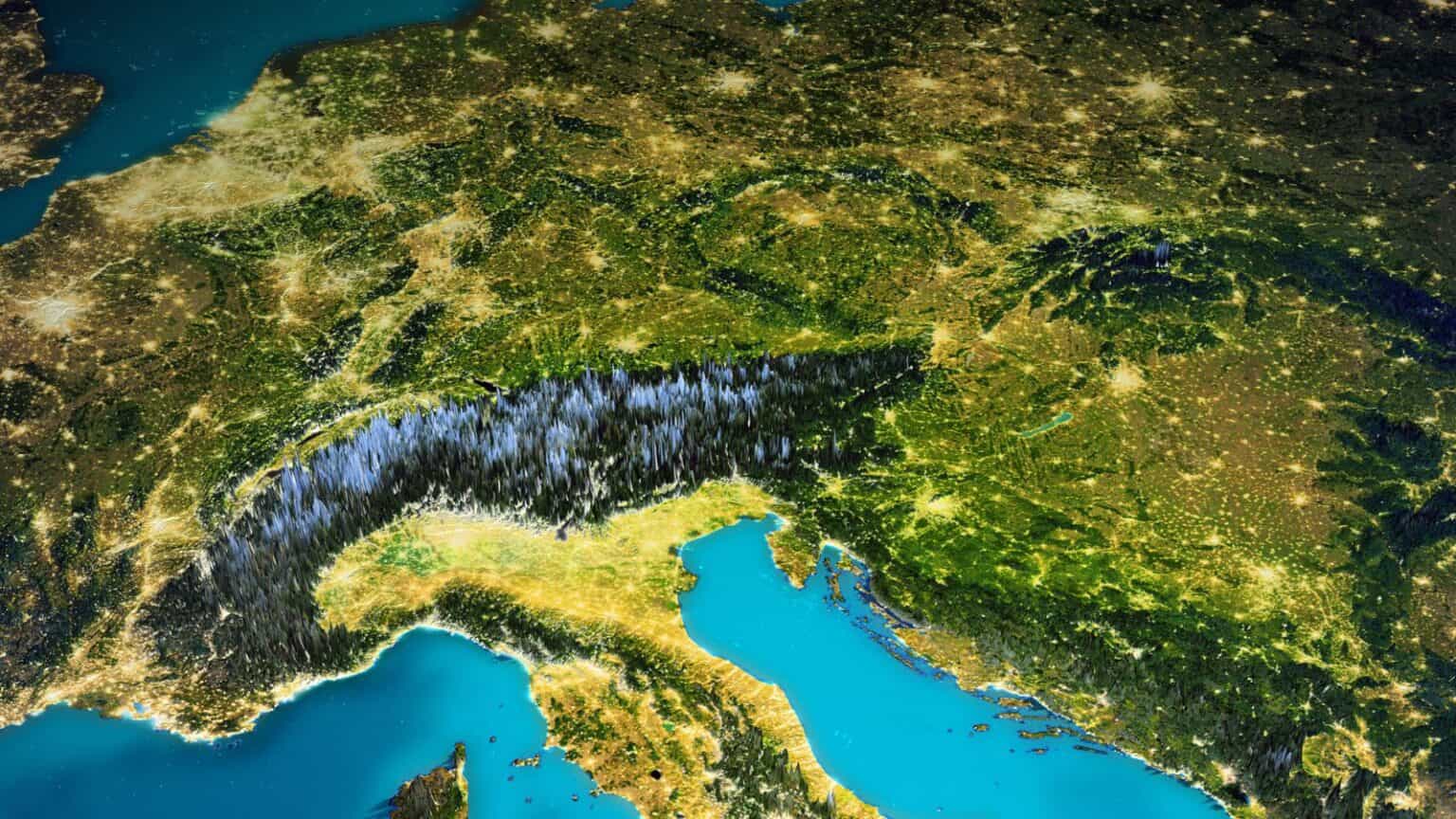 In arrivo il gemello digitale del Nord Italia e del Po