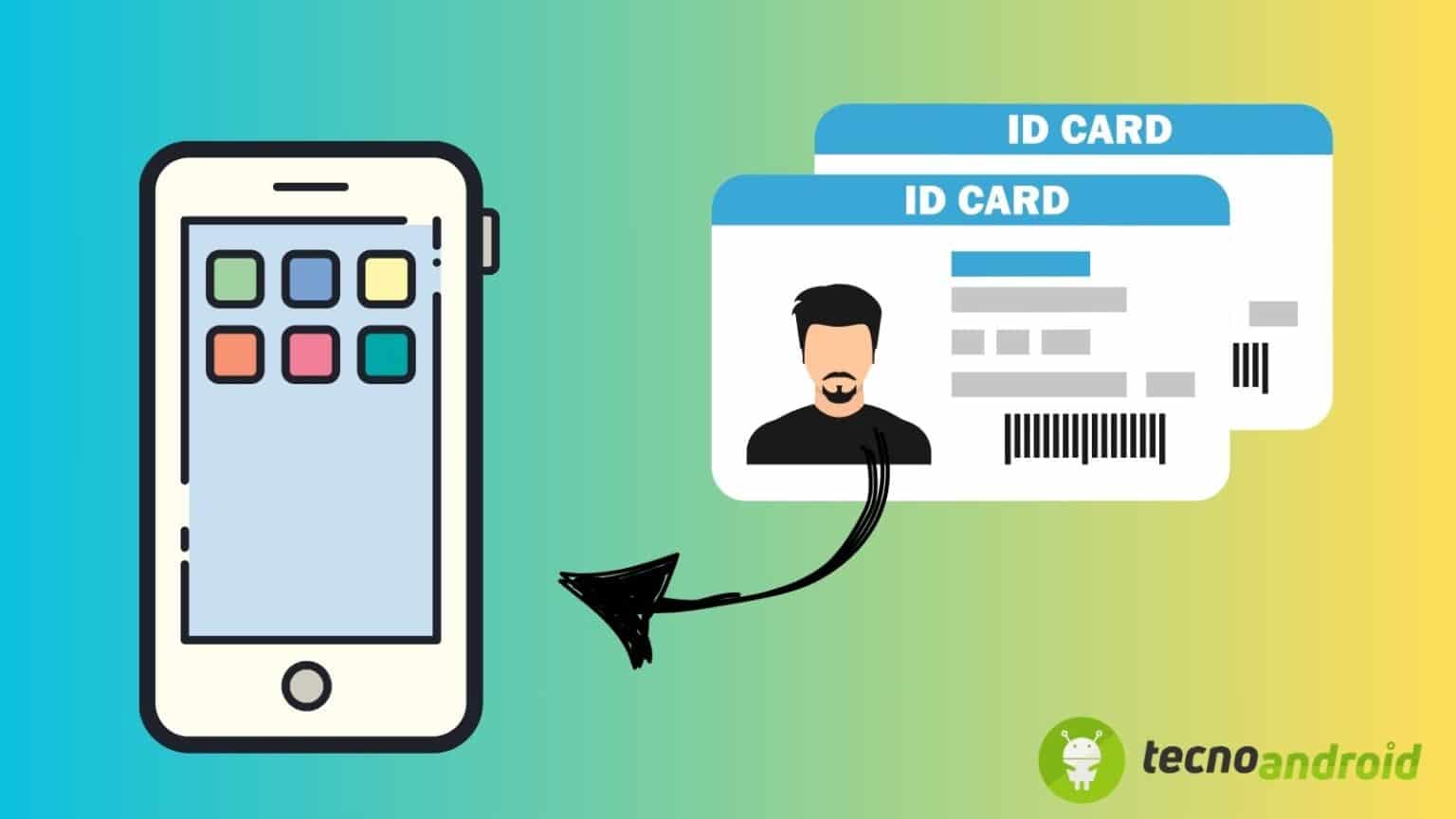 Carta d'identità elettronica trasformata in app