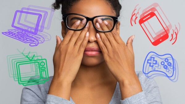Come la costante esposizione ai dispositivi digitali contribuisce alla fatica dei nostri occhi