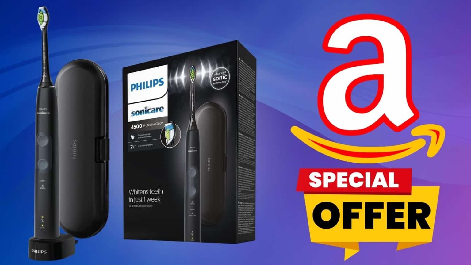 Spazzolino Elettrico Philips in OFFERTA LIMITATA su Amazon
