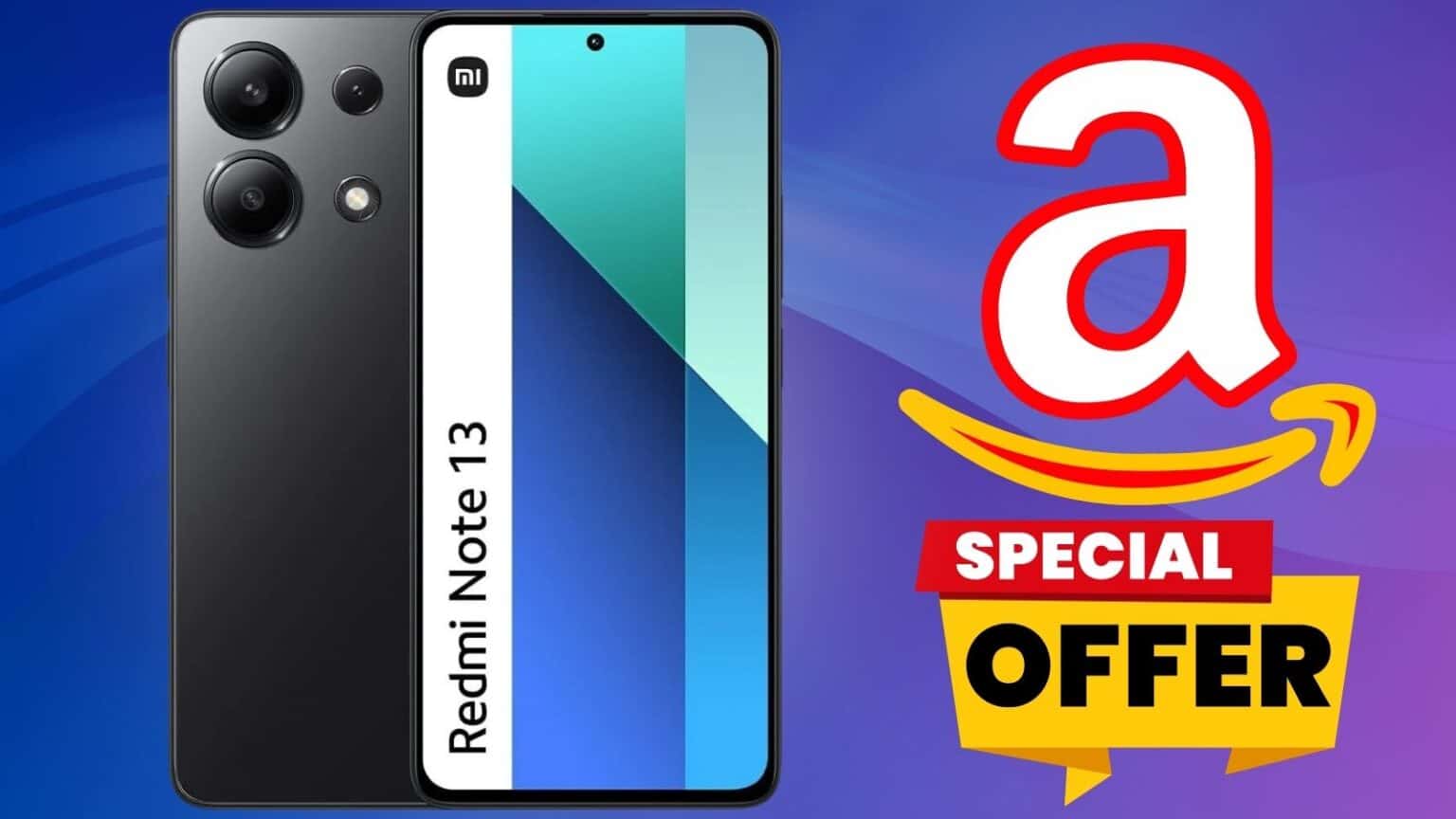 AMAZON PAZZO: Smartphone Xiaomi Redmi Note 13 in PROMO