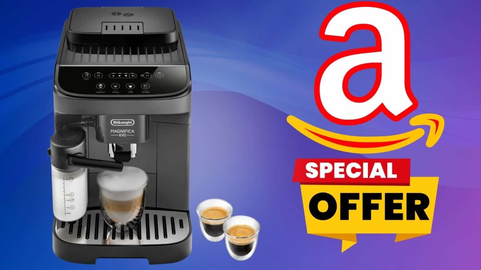 Amazon: Macchina Caffè De'Longhi Magnifica Evo in SUPER PROMO