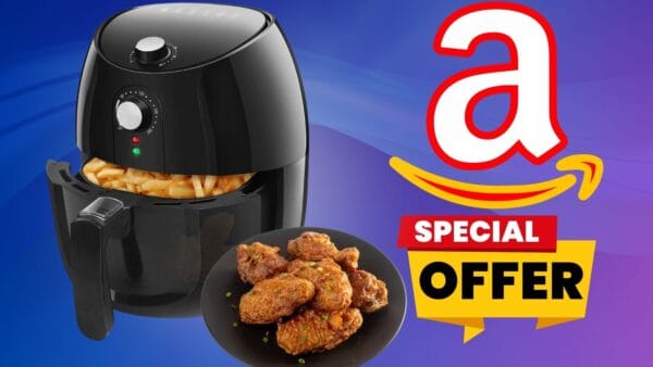 Mega OFFERTA: Friggitrice ad aria Aigostar in RIBASSO su Amazon