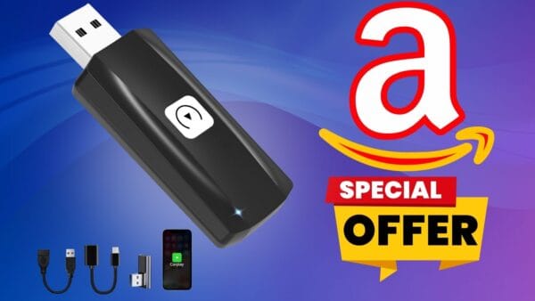 Promo Amazon: Adattatore Carplay Wireless in OFFERTA PAZZA