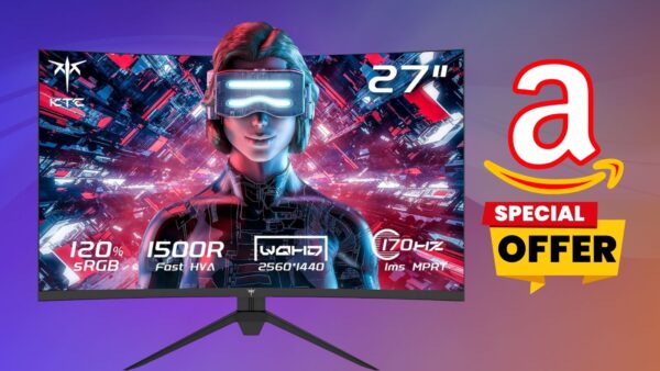 Offerta Limitata Amazon: Monitor Gaming Curvo ad un PREZZO SPECIALE