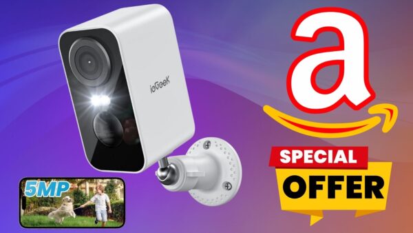 Amazon FOLLE: Telecamera Wi-Fi da esterno in SUPER SCONTO
