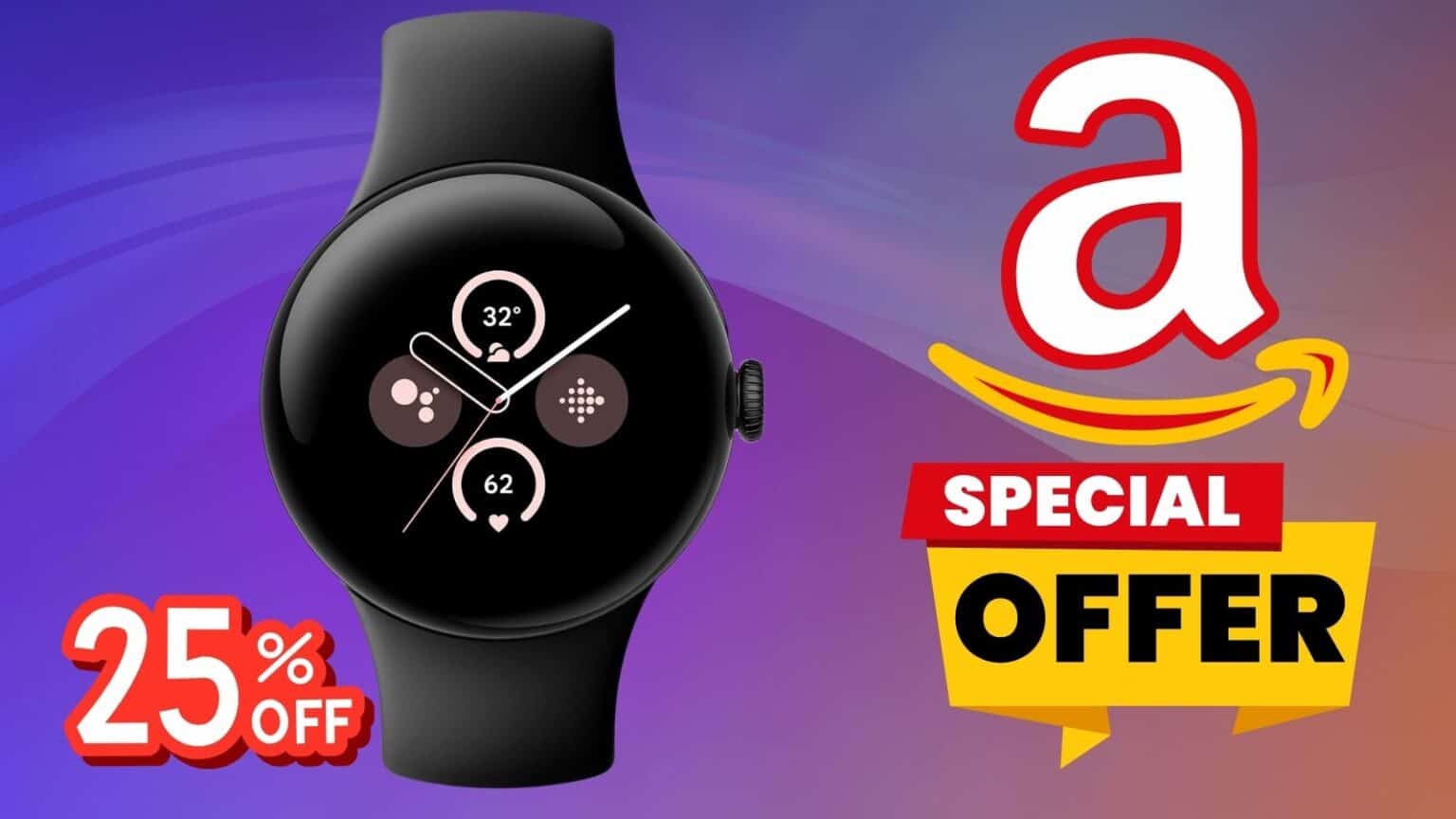MEGA PROMO: Google Pixel Watch 2 al 25% DI SCONTO su Amazon