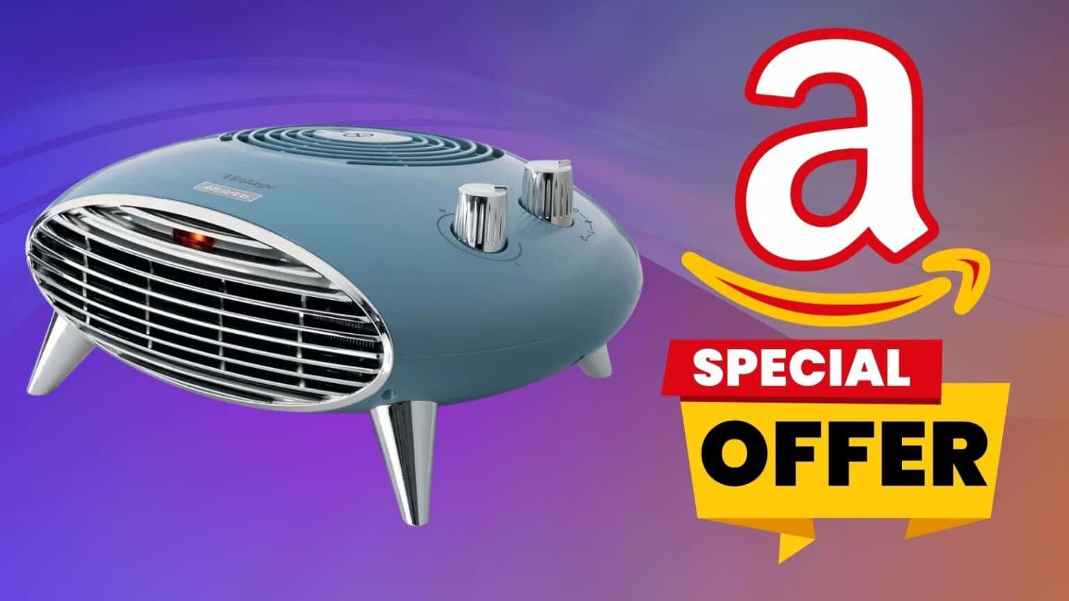 Mega OFFERTA Amazon: Termoventilatore da tavolo Ariete in sconto