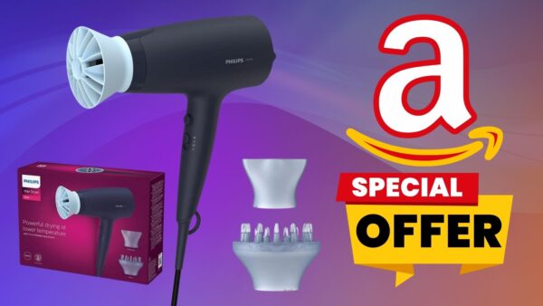 Promo Amazon: Asciugacapelli Philips agli ioni in OFFERTISSIMA