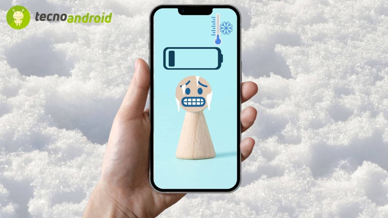 Smartphone: perché si scaricano più velocemente in inverno