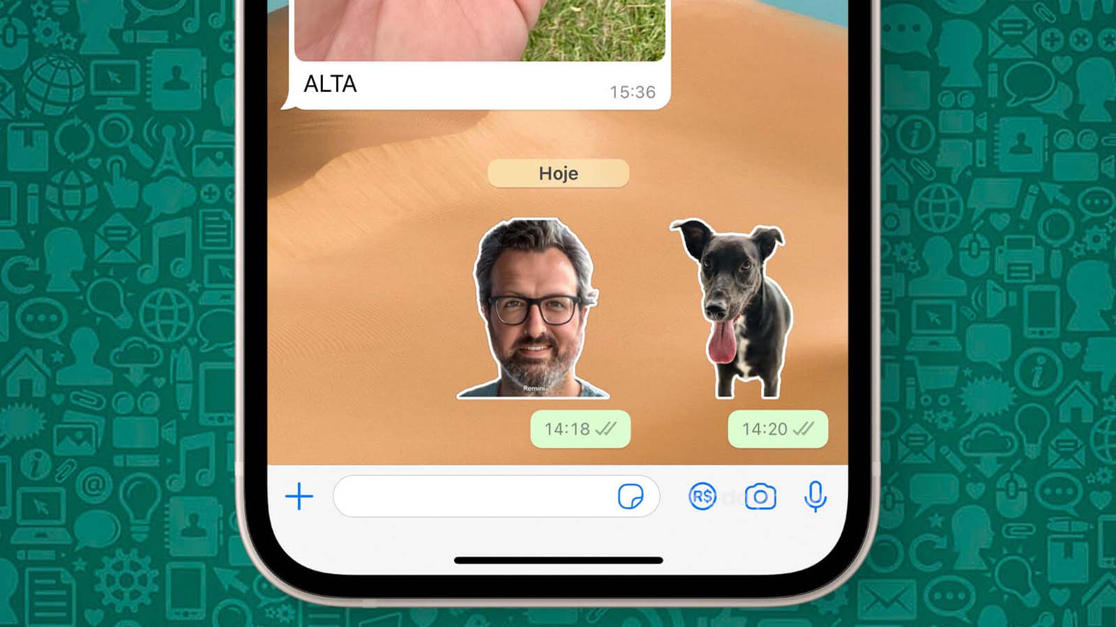 Esplora come WhatsApp si trasforma in un'opportunità di intrattenimento tra amici, scambiando stickers divertenti