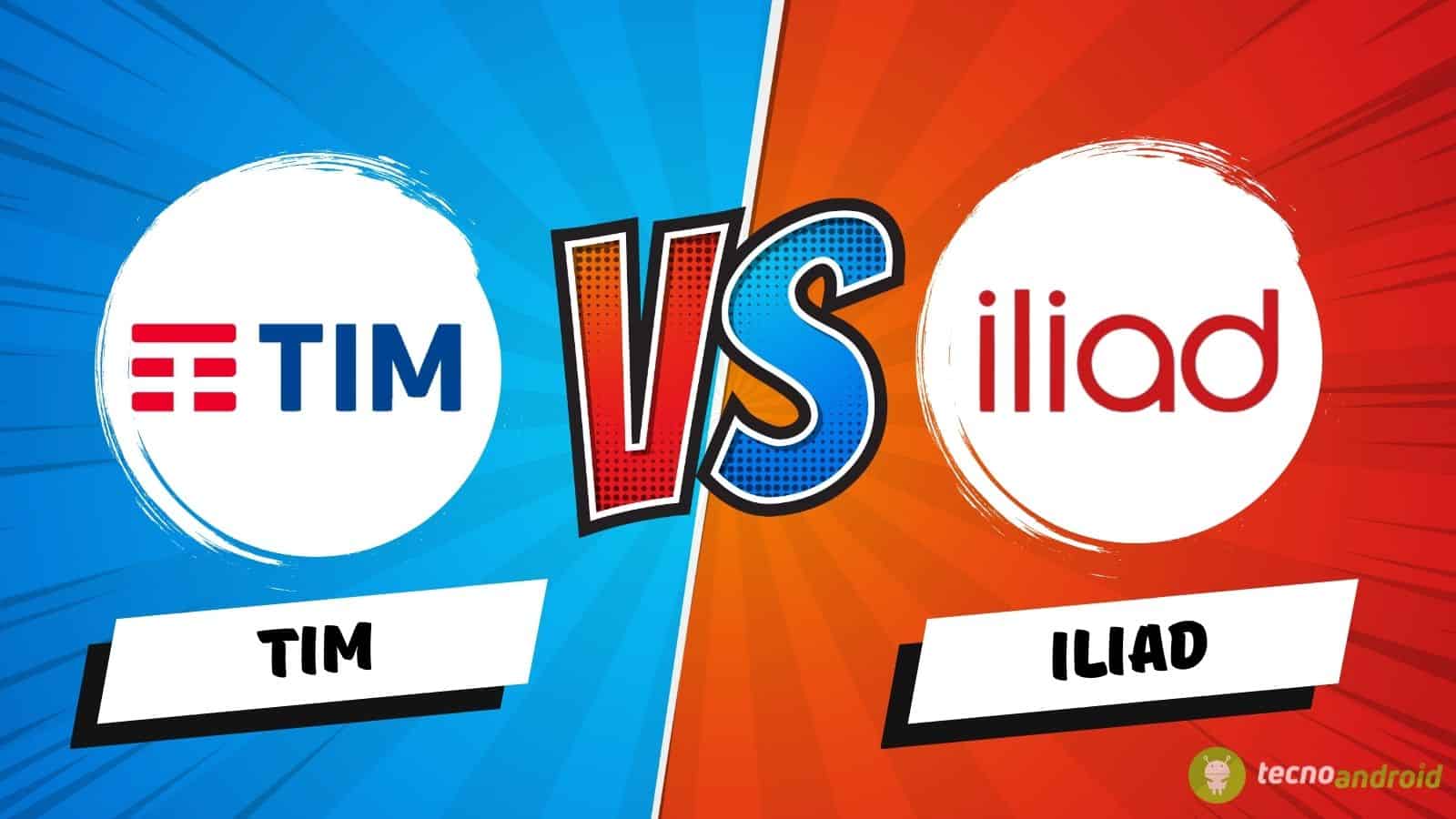 TIM VS Iliad, ecco le offerte fino a 300 GB che si sfidano col 5G