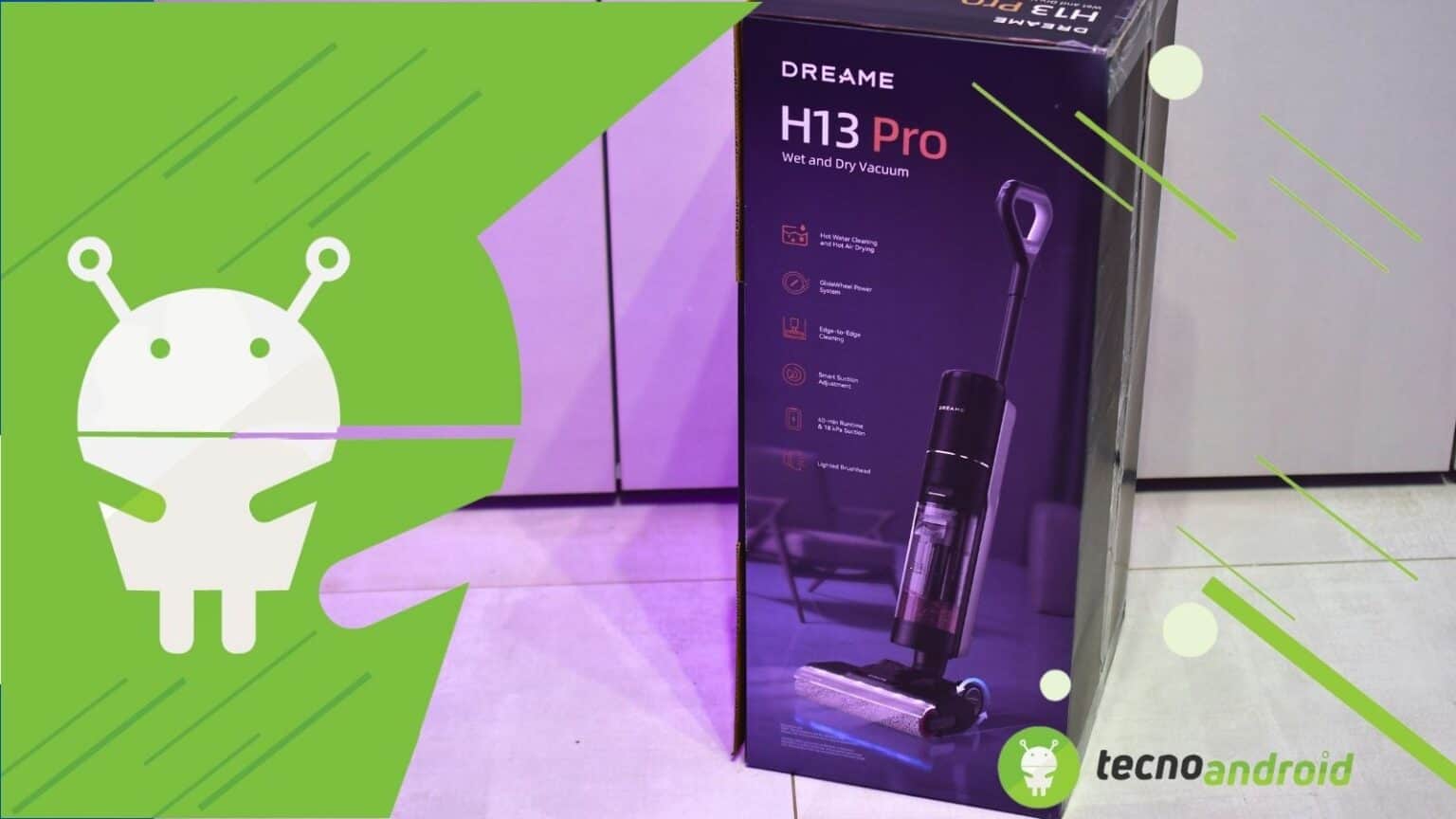 Aspirapolvere e lavapavimenti Dreame H13 Pro