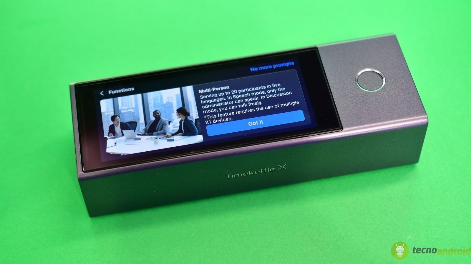 L'X1 AI Interpreter hub di Timekettle: avere un'interprete in tasca