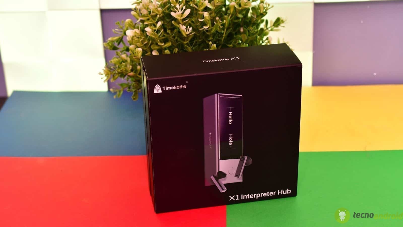 L'X1 AI Interpreter hub di Timekettle: avere un'interprete in tasca
