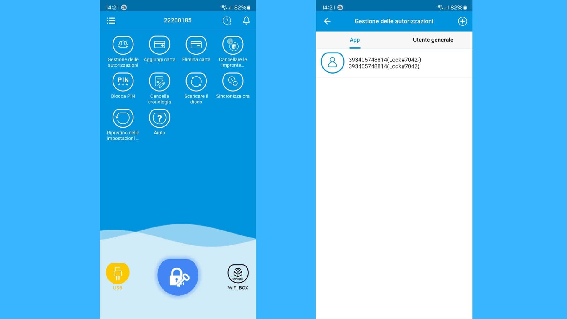 Smart Lock serratura Welock app ufficiale