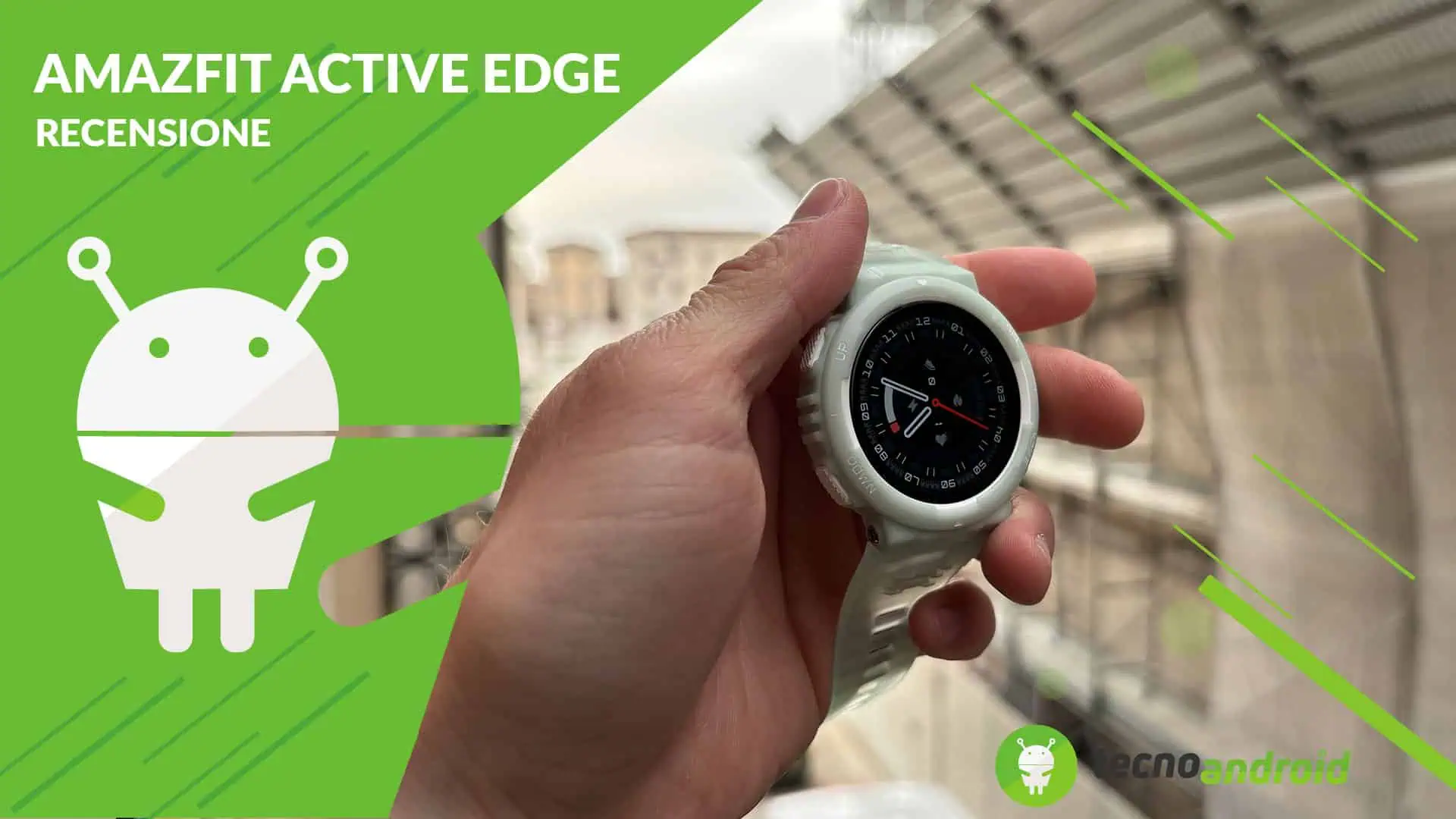 Recensione AMAZFIT ACTIVE EDGE: funzionale, con un look PARTICOLARE