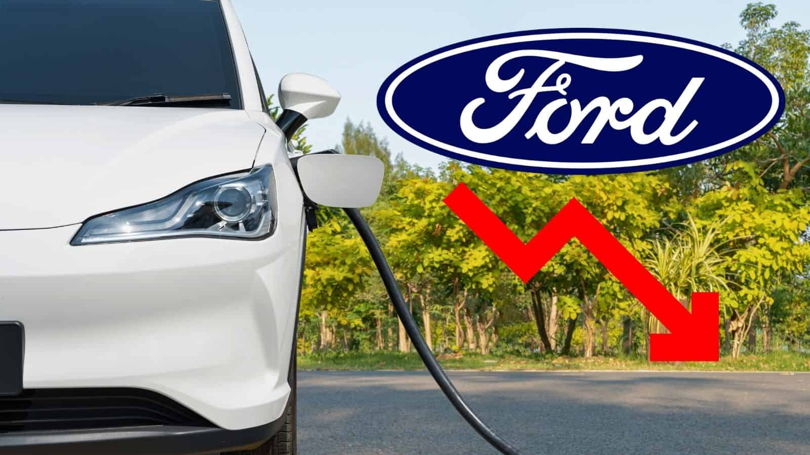 Ford: perde 1,3 miliardi di dollari nella vendita di auto elettriche