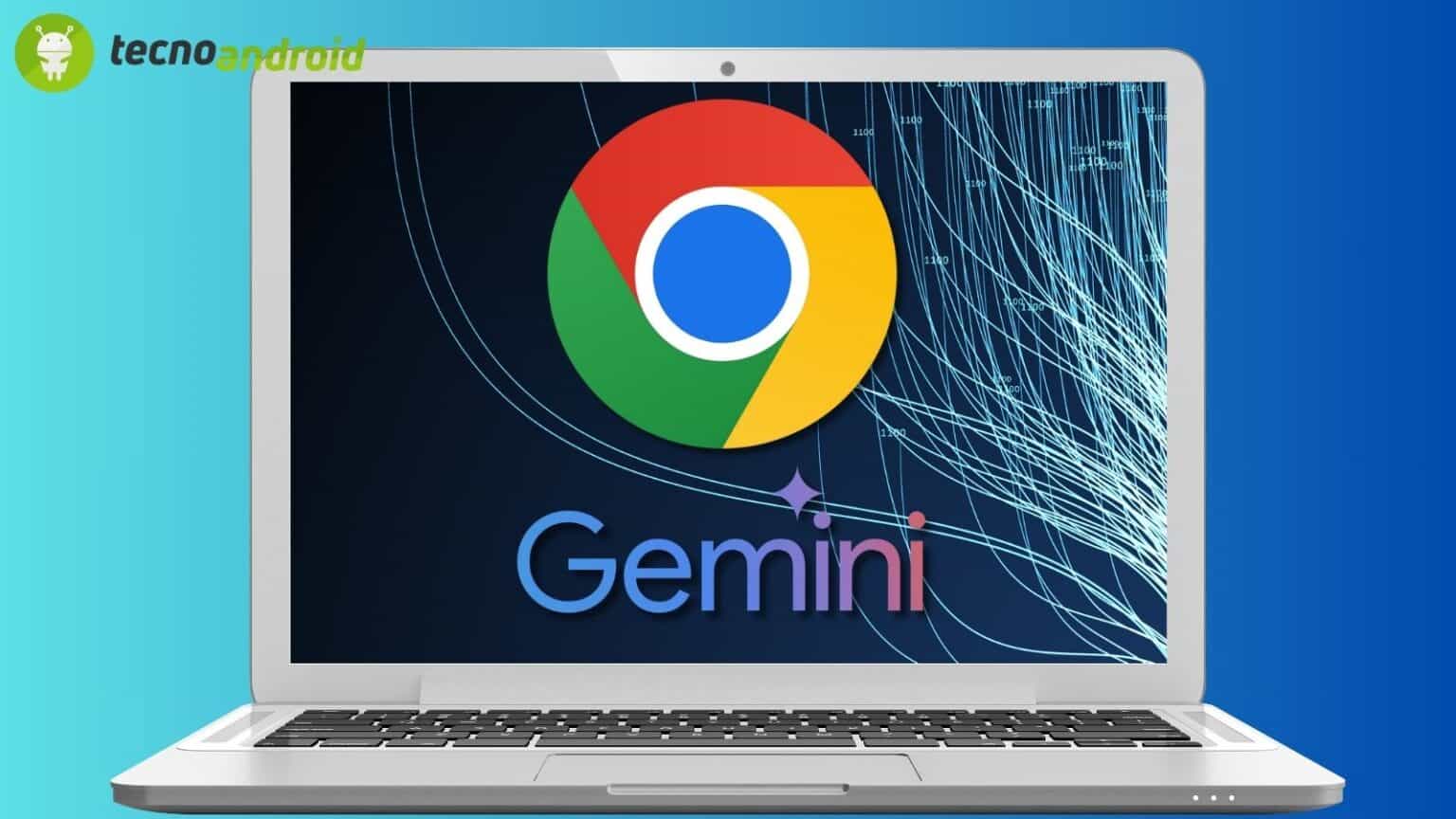 Gemini, l'AI di Google, ora disponibile direttamente in Chrome