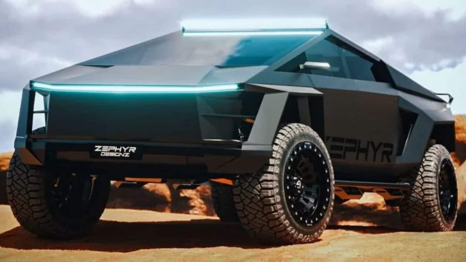 Tesla Cybertruck V12 Hybrid: l'auto sarà anche termica?