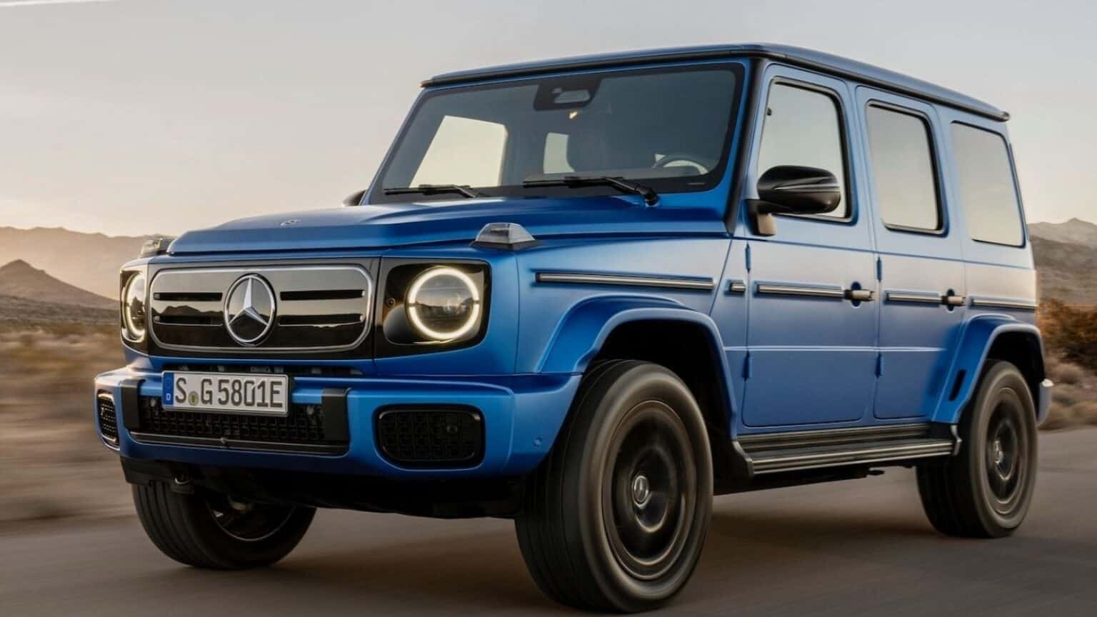 Mercedes G 580: tutti i dettagli sul nuovo fuoristrada elettrico