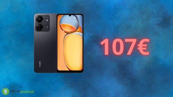 Xiaomi Redmi 13C quasi REGALATO su Amazon: in offerta a 107 euro