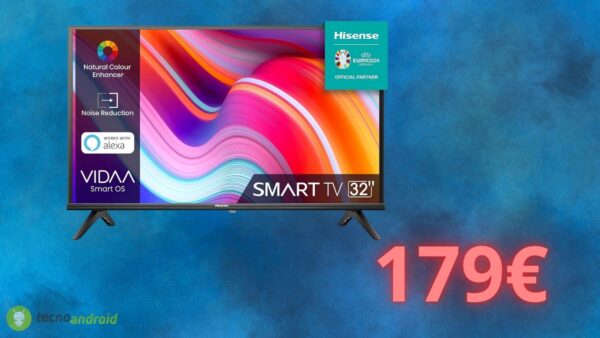 Smart TV HISENSE: sconto pazzo Amazon con prezzo in PICCHIATA
