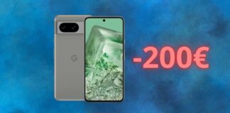 Google Pixel 8 in OFFERTA di 200 euro su Amazon: lo sconto è PAZZO
