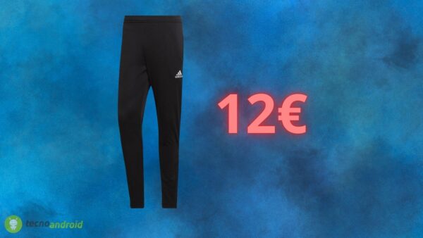 Pantaloni ADIDAS a 12 euro: sconto PAZZO del 68% su Amazon