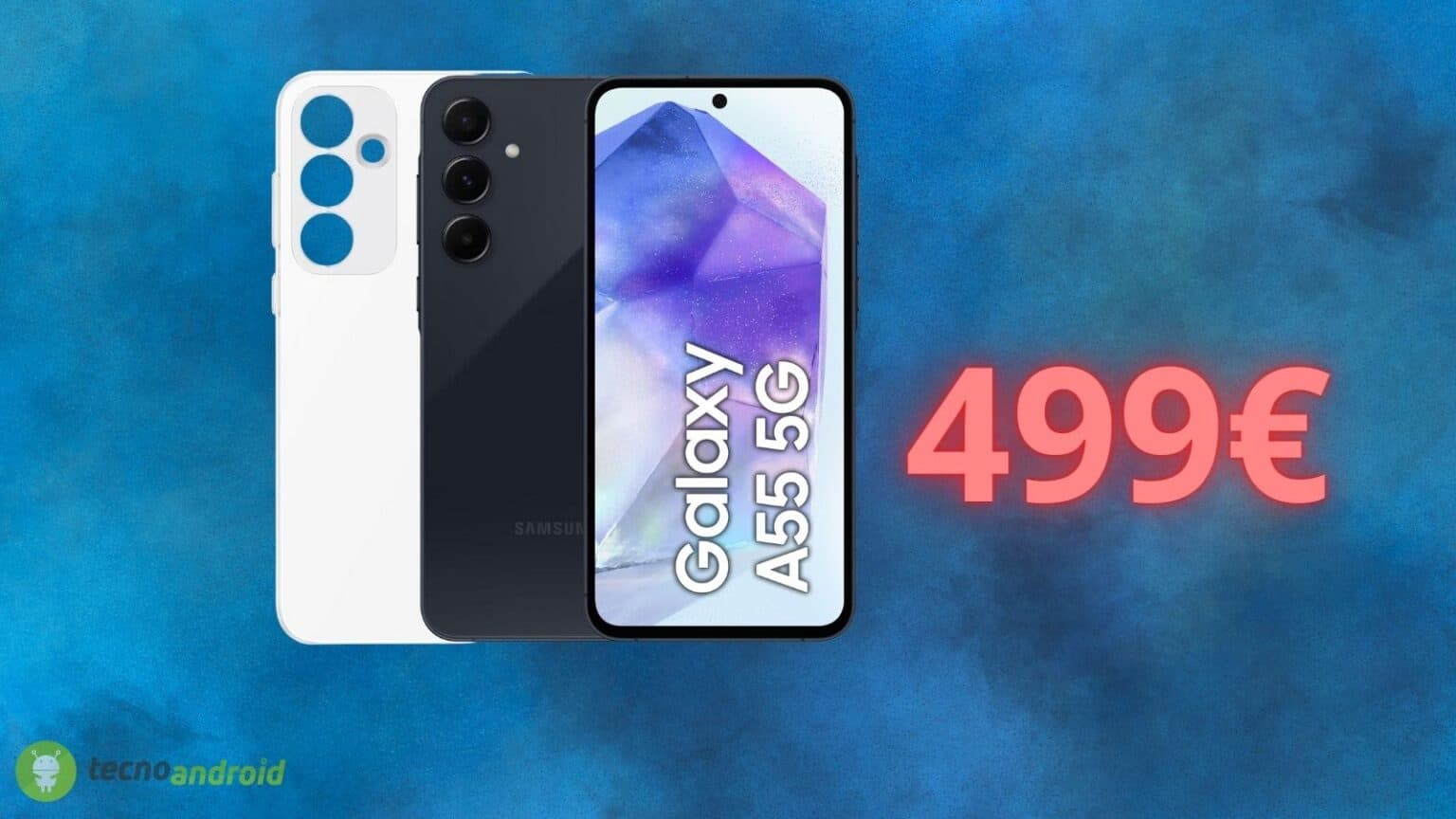 Samsung Galaxy A55: da acquistare subito a questo PREZZO AMAZON