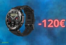 Amazfit T-Rex Ultra: prezzo RIDICOLO scontato di 120 euro su Amazon