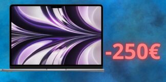 Apple MacBook Air: OFFERTA incredibile da 250€ su AMAZON