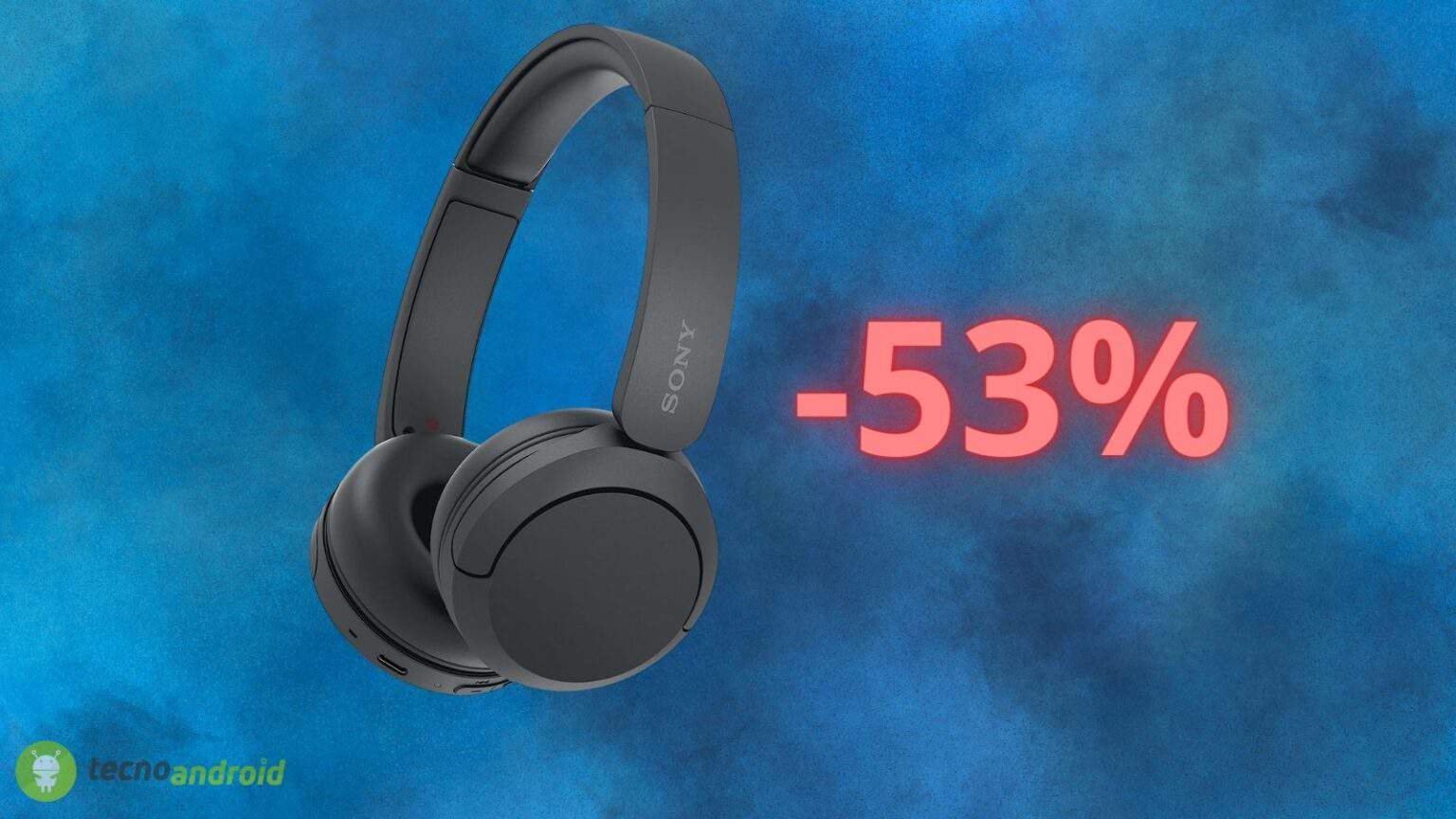 Cuffie SONY a 30 euro: OFFERTA del 53% attiva su Amazon