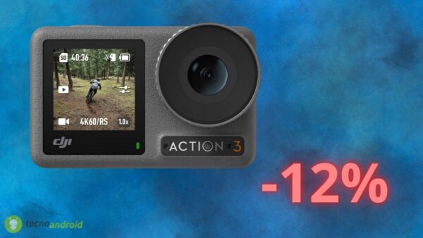 DJI Osmo Action 3: offerta con prezzo DIMEZZATO su Amazon
