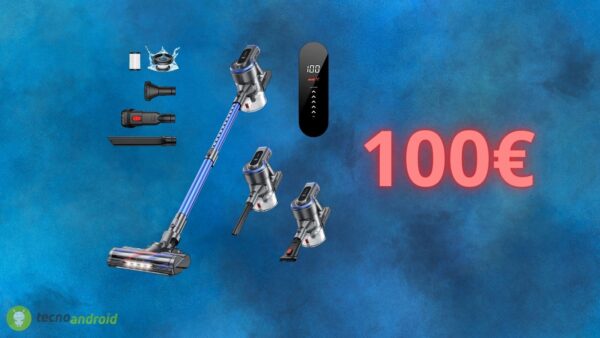 Aspirapolvere senza fili a meno di 100 euro: un PREZZO FOLLE su Amazon