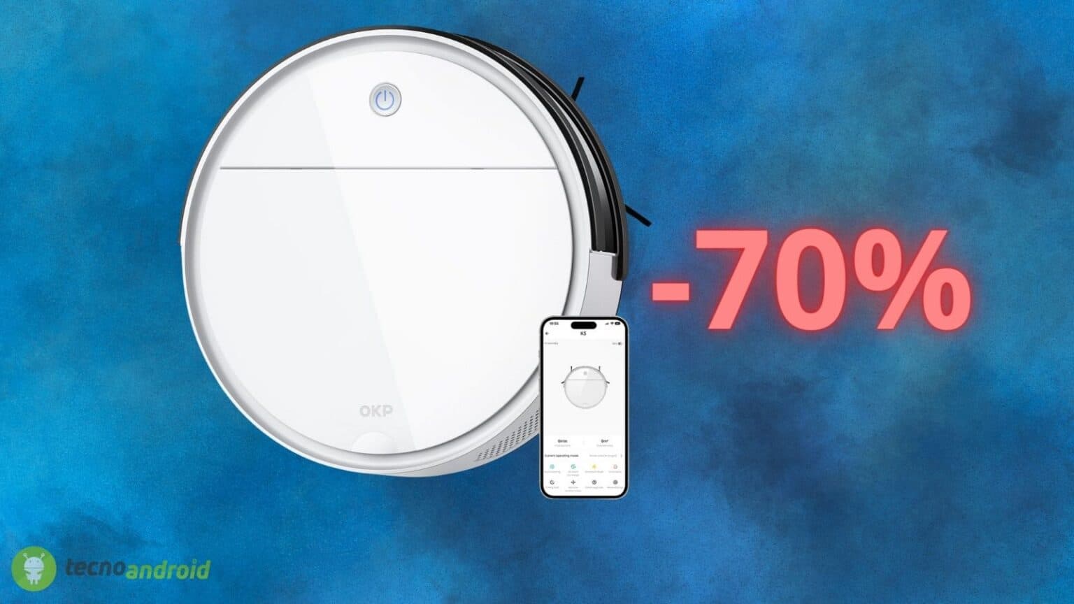 Robot aspirapolvere: DOPPIO SCONTO al 70% su Amazon