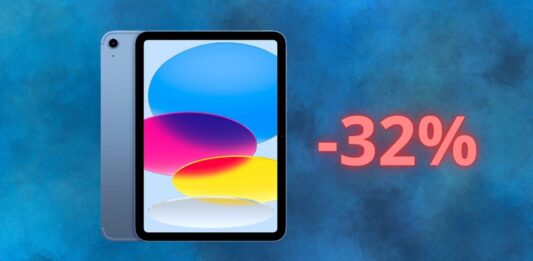 Apple iPad con sconto del 32%: OFFERTA AMAZON da non perdere