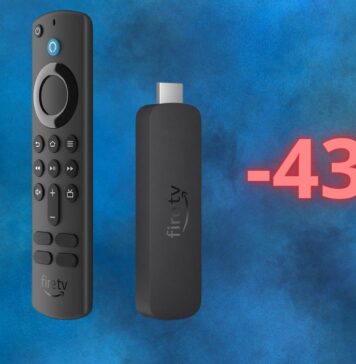 Amazon Fire TV Stick 4K: prezzo ASSURDO scontato del 43%