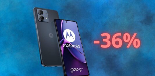 Motorola Moto G84: sconto del 36% su Amazon, vi fa risparmiare 100 euro