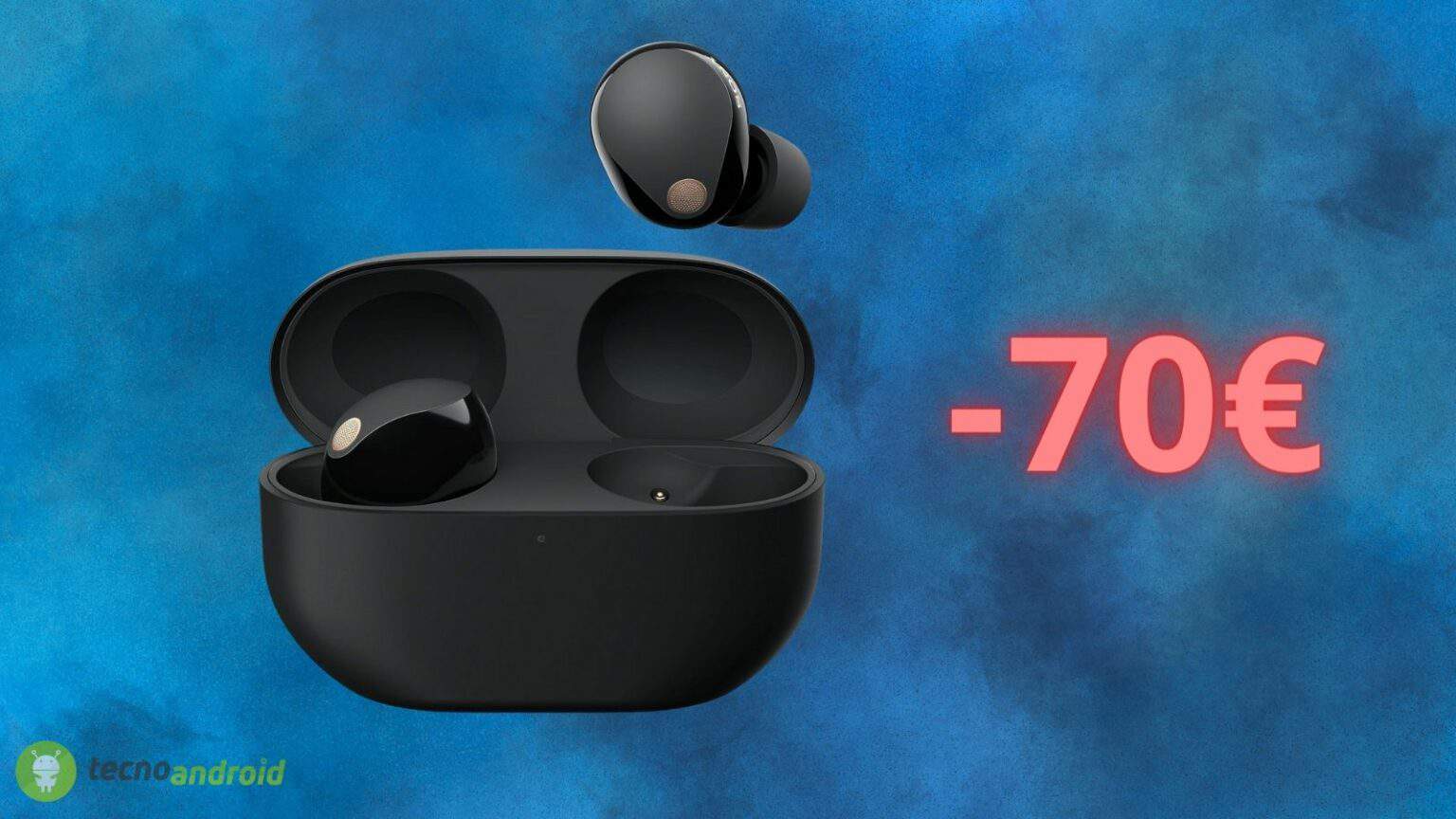 Sony, sconto folle AMAZON di 70 euro per le CUFFIE WIRELESS