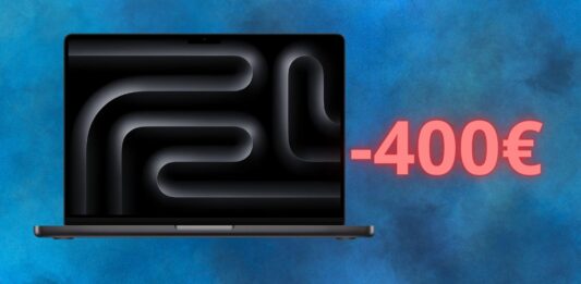 Apple MacBook Pro: AMAZON attiva lo sconto SHOCK di 400 euro